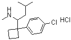 N-Monodesmethyl Sibutramine Hydrochloride Structure,84467-94-7Structure