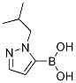 (1-Isobutyl-1h-pyrazol-5-yl)boronic acid Structure,847818-64-8Structure