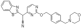 As 602801 Structure,848344-36-5Structure