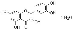 Quercetin  hydrate Structure,849061-97-8Structure