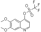 6,7-Dimethoxyquinolin-4-yl trifluoromethanesulfonate Structure,849217-54-5Structure