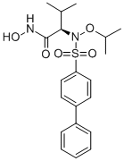 (2R)-2-[([1,1μ-聯(lián)苯]-4-基磺?；?(1-甲基乙氧基)氨基]-N-羥基-3-甲基-丁酰胺,(R)-N-羥基-2-(N-異丙氧基聯(lián)苯-4-基磺酰胺)-3-甲基丁酰胺結(jié)構(gòu)式_849773-64-4結(jié)構(gòu)式