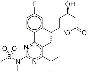 N-[(6r)-8-fluoro-5,6-dihydro-4-(1-methylethyl)-6-[(2s,4r)-tetrahydro-4-hydroxy-6-oxo-2h-pyran-2-yl]benzo[h]quinazolin-2-yl]-n-methylmethanesulfonamide Structure,854898-46-7Structure