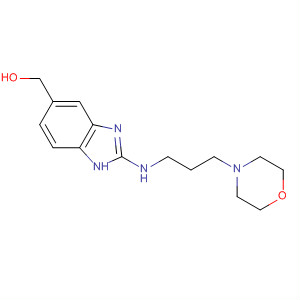 (2-((3-Morpholinopropyl)amino)-1h-benzo[d]imidazol-6-yl)methanol Structure,857070-67-8Structure