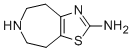 2-Amino-4,5,6,7,8-pentahydrothiazolo[5,4-d]azepine Structure,86029-68-7Structure