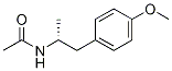 Acetamide, n-[(1r)-2-(4-methoxyphenyl)-1-methylethyl]- Structure,86073-42-9Structure