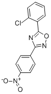 5-(2-Chlorophenyl)-3-(4-nitrophenyl)-1,2,4-oxadiazole Structure,861238-44-0Structure