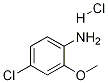 4-Chloro-2-anisidine hydrochloride Structure,861299-14-1Structure