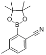 4-Methyl-2-(4,4,5,5-tetramethyl-1,3,2-dioxaborolan-2-yl)-benzonitrile Structure,863868-22-8Structure