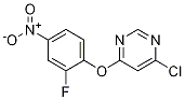 4-Chloro-6-(2-fluoro-4-nitrophenoxy)pyrimidine Structure,868733-15-7Structure