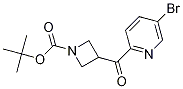 Tert-butyl 3-[(5-bromopyridin-2-yl)carbonyl]azetidine-1-carboxylate Structure,870761-78-7Structure