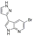 1H-pyrrolo[2,3-b]pyridine, 5-bromo-3-(1h-pyrazol-3-yl)- Structure,875639-38-6Structure