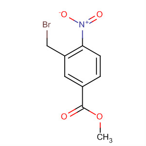 Benzoic acid,3-(bromomethyl)-4-nitro-,methyl ester Structure,88071-90-3Structure