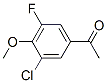 3’-Chloro-5’-fluoro-4’-methoxyacetophenone Structure,886497-19-4Structure