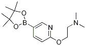 Ethanamine, n,n-dimethyl-2-[[5-(4,4,5,5-tetramethyl-1,3,2-dioxaborolan-2-yl)-2-pyridinyl]oxy]- Structure,892501-92-7Structure