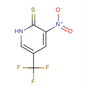 3-Nitro-5-(trifluoromethyl)pyridine-2-thiol Structure,89571-67-5Structure