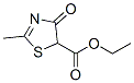 Ethyl2-methyl-4-oxo-4,5-dihydro-1,3-thiazole-5-carboxylate Structure,89776-82-9Structure