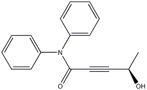 4-Hydroxy-n,n-diphenyl-(4r)-2-pentynamide Structure,899809-61-1Structure