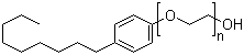 Nonylphenoxypoly(ethyleneoxy)ethanol Structure,9016-45-9Structure