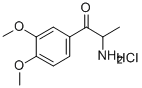 2-Amino-3,4-dimethoxypropiophenone hydrochloride Structure,90253-98-8Structure