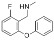 2-Fluoro-n-methyl-6-phenoxybenzylamine hydrochloride Structure,902836-71-9Structure