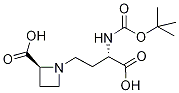 (αs,2s)-2-carboxy-α-[[(1,1-dimethylethoxy)carbonyl]amino]-1-azetidinebutanoic acid Structure,90599-96-5Structure