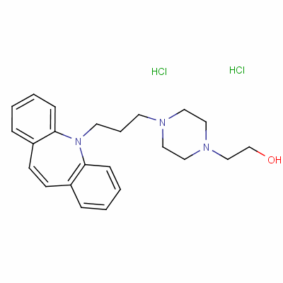 Opipramol dihydrochloride Structure,909-39-7Structure