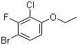 1-Bromo-3-chloro-4-ethoxy-2-fluorobenzene Structure,909122-14-1Structure