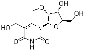 5-(羥基甲基)-2-o-甲基尿苷結(jié)構(gòu)式_910050-95-2結(jié)構(gòu)式