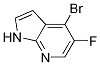 1H-pyrrolo[2,3-b]pyridine, 4-bromo-5-fluoro- Structure,916177-01-0Structure