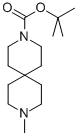 3,9-Diazaspiro[5.5]undecane-3-carboxylic acid, 9-methyl-, 1,1-dimethylethyl ester Structure,918653-13-1Structure