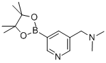 3-Pyridinemethanamine, n,n-dimethyl-5-(4,4,5,5-tetramethyl-1,3,2-dioxaborolan-2-yl)- Structure,919347-18-5Structure