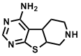 4B,5,6,7,8,8a-hexahydropyrido[4,3:4,5]thieno[2,3-d]pyrimidin-4-amine Structure,923133-15-7Structure