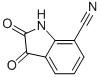 2,3-Dioxoindoline-7-carbonitrile Structure,925211-08-1Structure