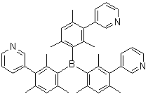 Tris(2,4,6-trimethyl-3-(pyridin-3-yl)phenyl)borane Structure,929203-02-1Structure