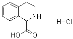 1,2,3,4-Tetrahydro-1-isoquinolinecarboxylic acid hydrochloride Structure,92932-74-6Structure