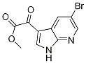 1H-pyrrolo[2,3-b]pyridine-3-acetic acid, 5-bromo-alpha-oxo-, methyl ester Structure,934568-17-9Structure