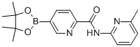 2-Pyridinecarboxamide, n-(6-methyl-2-pyridinyl)-5-(4,4,5,5-tetramethyl-1,3,2-dioxaborolan-2-yl)- Structure,936091-08-6Structure