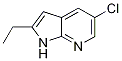 1H-pyrrolo[2,3-b]pyridine, 5-chloro-2-ethyl- Structure,936243-74-2Structure