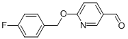 6-(4-Fluoro-benzyloxy)-pyridine-3-carbaldehyde Structure,936343-09-8Structure