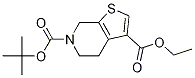 4,7-Dihydro-5h-thieno[2,3-c]pyridine-3,6-dicarboxylic acid 6-tert-butyl ester 3-ethyl ester Structure,936497-88-0Structure