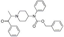 1-Phenyl-2-(4-n-cbz-phenylamino-piperidin-1-yl)-propan-1-one Structure,936498-12-3Structure