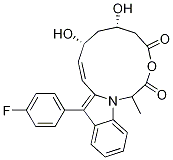 Fluvastatin lactone Structure,94061-83-3Structure