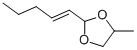 (E)-4-methyl-2-(pent-1-enyl)-1,3-dioxolane Structure,94089-21-1Structure