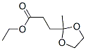 Ethyl 2-methyl-1,3-dioxolane-2-propionate Structure,941-43-5Structure