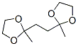 2,2-Ethylenebis[2-methyl-1,3-dioxolane] Structure,944-26-3Structure