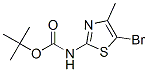 2-Methyl-2-propanyl (5-bromo-4-methyl-1,3-thiazol-2-yl)carbamate Structure,947179-42-2Structure