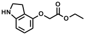 Ethyl 2-(indolin-4-yloxy)acetate Structure,947382-57-2Structure