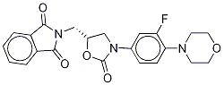 2-[[(5R)-3-[3-氟-4-(4-嗎啉)苯基]-2-氧代-5-噁唑啉]甲基]-1H-異吲哚-1,3(2H)-二酮結(jié)構(gòu)式_947736-16-5結(jié)構(gòu)式