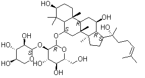 20(R)-notoginsenoside r2 Structure,948046-15-9Structure